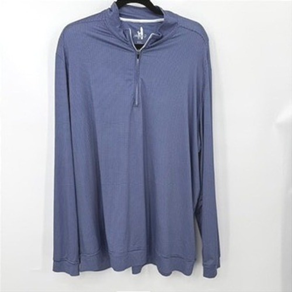 Johnnie-O Sheldon Quarter Zip Pullover Men XXL Performance Golf Gorpcore Preppy - Picture 1 of 9